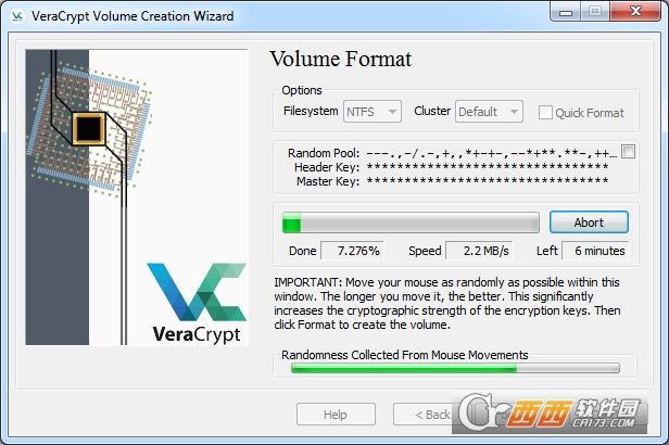 VeraCrypt,加密,磁盘处理.