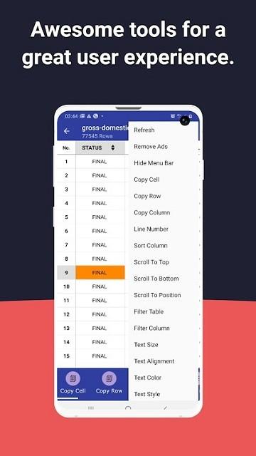 csv文件查看器软件(CSV file viewer)下载,csvfileviewer,文件app,查看器app